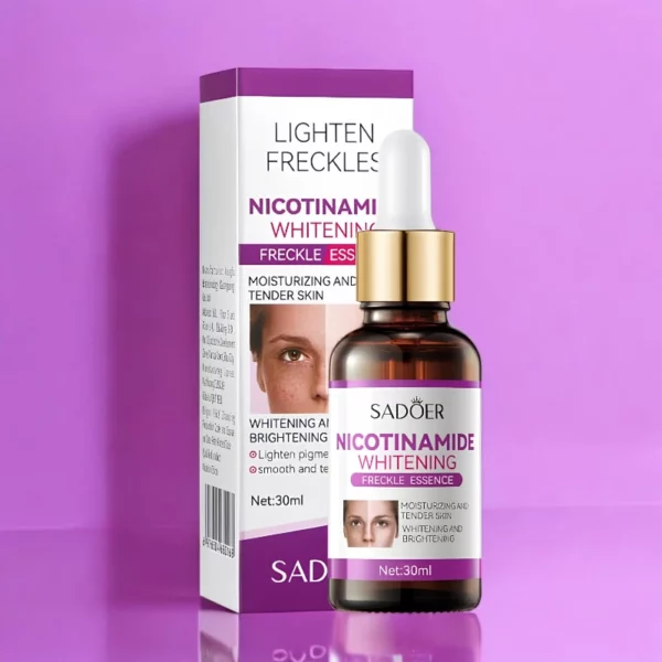 Lot de 3 : SOLUTIONS BLANCHISSANTES ET ADOUCISSANTES AVEC NICOTINAMIDE - Sadoer