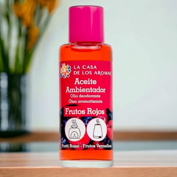 Lot de 12 : Huile essentielle pour diffuseur 50ml - Fruits Rouges