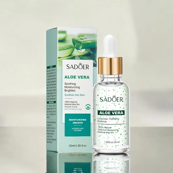 Lot de 3 : Essence pour le Visage 100% Naturelle à l'ALOE VERA 30ml - Sadoer