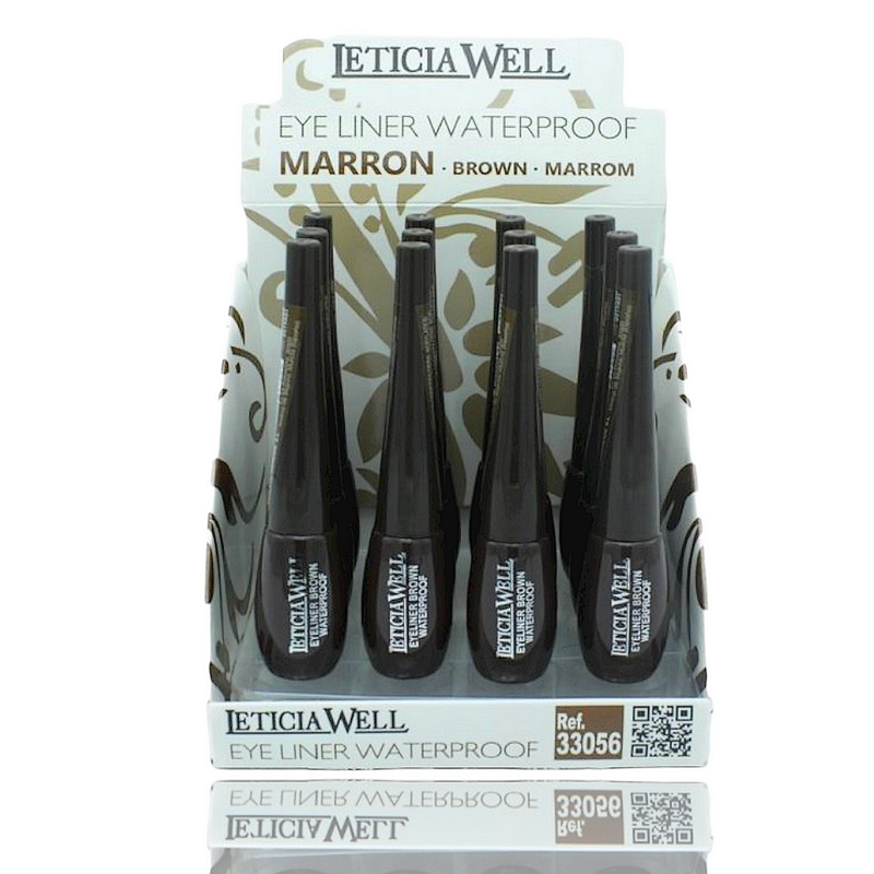 eye-liber-marron-33056.png Présentoir de 12 : Eyeliner marron Waterproof – Image 1
