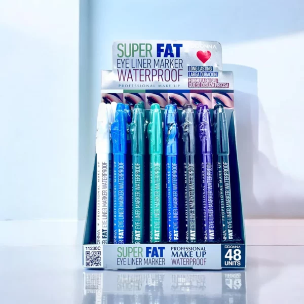 Pack de 48 Crayon Eye Liner SUPER FAT WATERPROOF - D'Donna