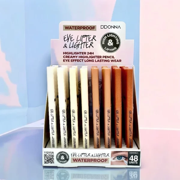 Pack de 48 Crayon Eye Liner LIFTER & LIGHTER WATERPROOF - D'Donna