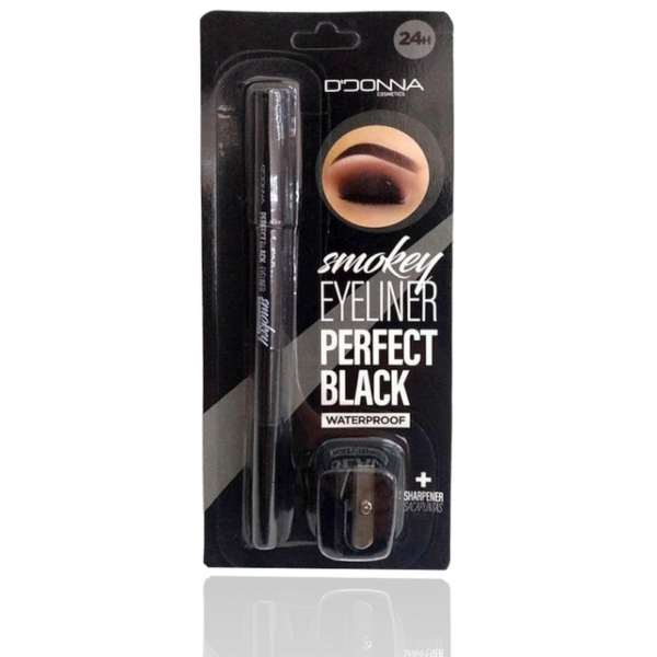 Présentoir de 24 Crayons Waterproof pour les yeux - Perfect Black