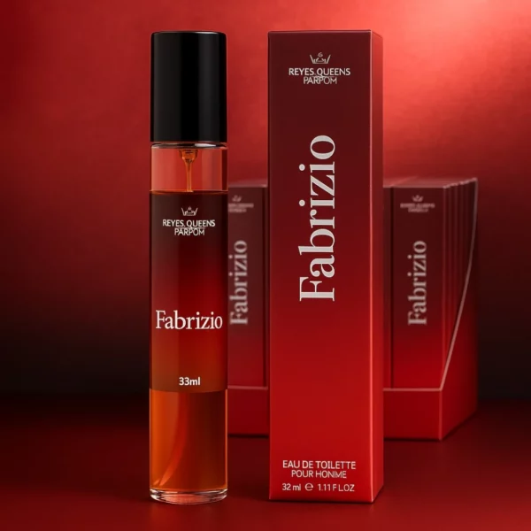 Présentoir de 20 : Eau de toilette générique Homme FABRIZIO 33ml - Reyes Queens