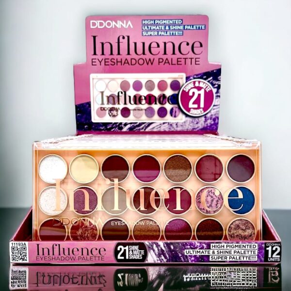 Présentoir de 12 : Fard à paupières INFLUENCE