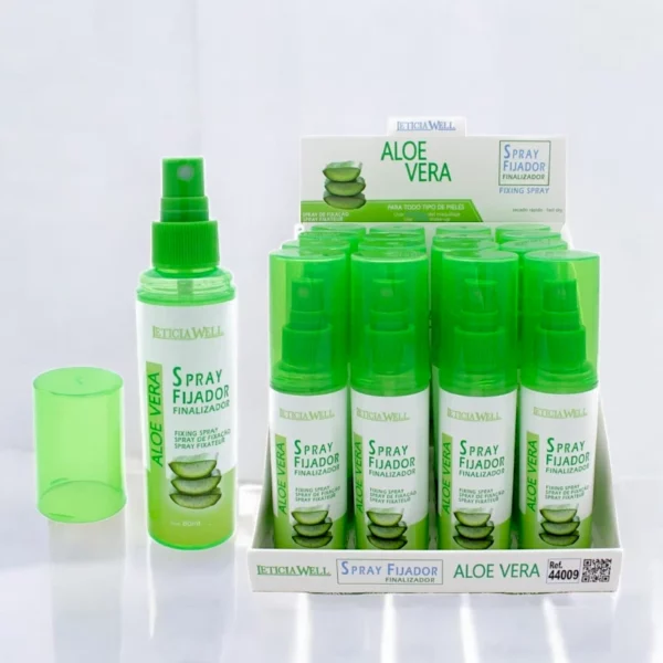 Lot de 16 Spray de finition à l'aloe vera 80ml - Leticia Well