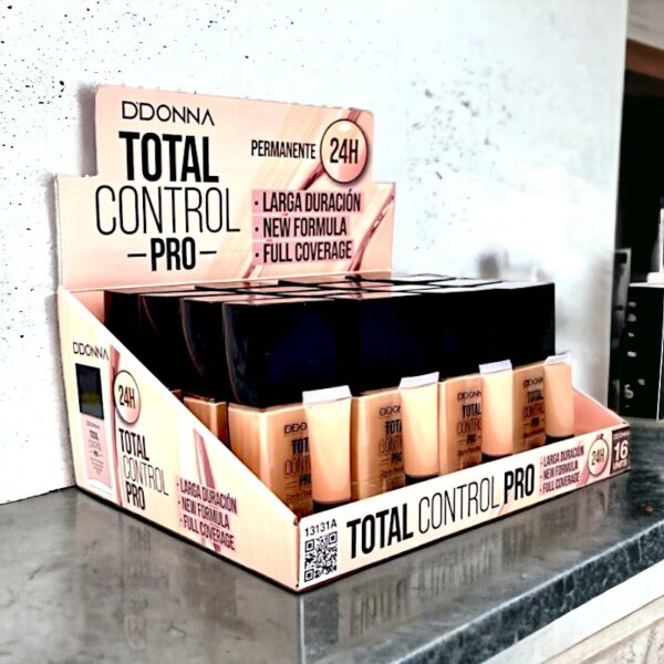Pack de 16 fonds de teint TOTAL CONTROL PRO - D'Donna