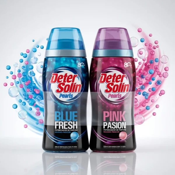Lot de 4 Parfum en Perles Vêtements Pack Duo Detersolin Pearls - Blue Fresh & Pink Pasion