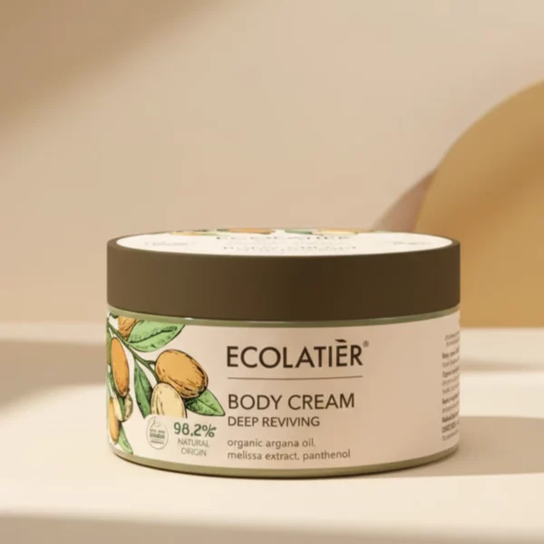 Crème Corps Revitalisante à l'Argan Biologique – ECOLATIER Bio Green