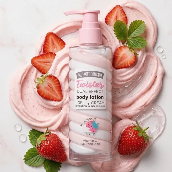 Lotion Corporelle FRAISE CREAM TWISTER – The Fruit Company11