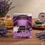 Pack de 12 - Bougie parfum Lavande