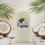 Lot de 12 Bougies - Grande Bougie Coco - 12cm X 5,70cm - 240grs