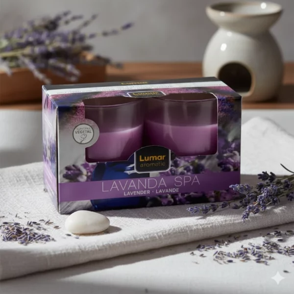 Packs de 8X2 : Pack 2 Bougies Lavande - Lumar