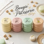Mélange Varié de 4 🕯️ Bougies Gourmandes Pâtisserie - The Fruit Company