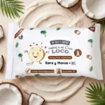 📦 Carton de 24 Paquets de Lingettes Multi-Usages Mains Visage & WC - The Fruit Company 🍓🥥 - Coco