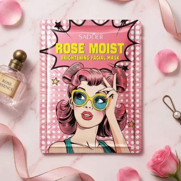 Masque Visage Illuminateur à la Rose – SADOER