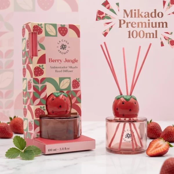 🍓 Mikado Berry Jungle - La Casa de los Aromas