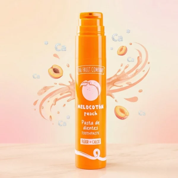 Dentifrice Fluor & Calcium Parfum PÊCHE - THE FRUIT COMPANY