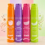 Présentoir de 16 : Dentifrice Fluor & Calcium 4 Parfums - THE FRUIT COMPANY