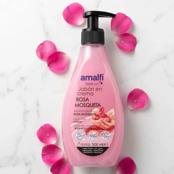 Savon Crème Liquide "Douceur de Rose" – 500 ml