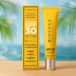 Lot de 6 : Fluide Solaire Visage Anti-Âge SPF 30 – Biovène Barcelona