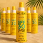 Lot de 12 : Spray Solaire Anti-Âge SPF 30 - Biovène Barcelona – 200 ml