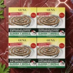 Lot de 10 : Boite de 10 Grandes Spirales d'Encens Anti-moustiques + Grand Plateau Complet - GUNA