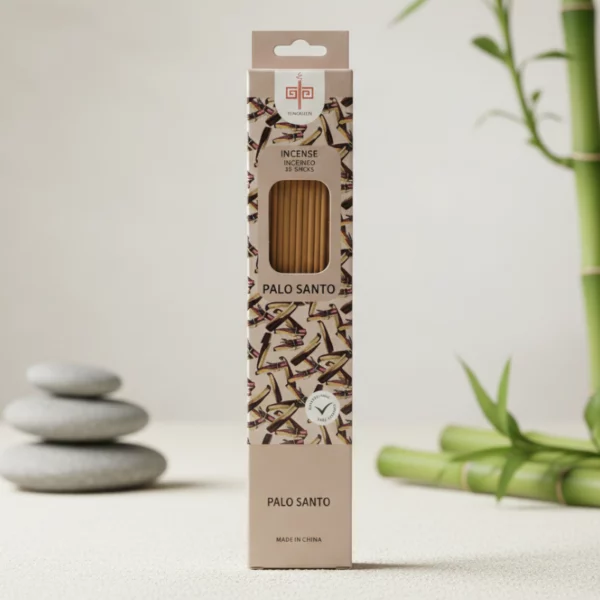 Présentoir de 6 Boîtes de 20 Encens : Sticks d'encens GARANTI SANS BENZÈNE - "Palo Santo"