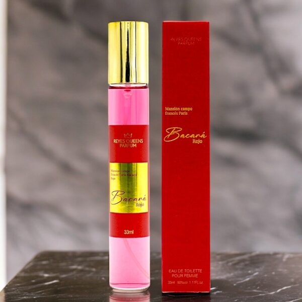 Lot de 3 : Eau de toilette générique femme Bacara Rojo - Reyes Queens 33ml