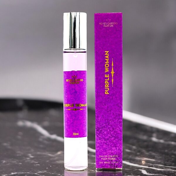 Lot de 3 : Eau de toilette générique femme Purple Woman - Reyes Queens 33ml