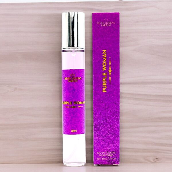 Lot de 10 : Eau de toilette générique femme Purple Woman - Reyes Queens 33ml