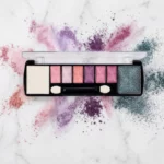 Lot de 12 : Palettes Fards à Paupières 8 Couleurs "SPACE" – D'DONNA - Mauve