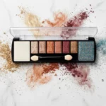 Lot de 12 : Palettes Fards à Paupières 8 Couleurs "SPACE" – D'DONNA - Marron