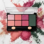 Lot de 12 : Palettes Fards à Paupières + Applicateur 7 Couleurs "Color Harmony" – D'DONNA - Rose