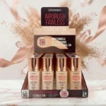 Présentoir de 24 – Fond de Teint "Airbrush Flawless" – Teint Parfait 24H – DDONNA