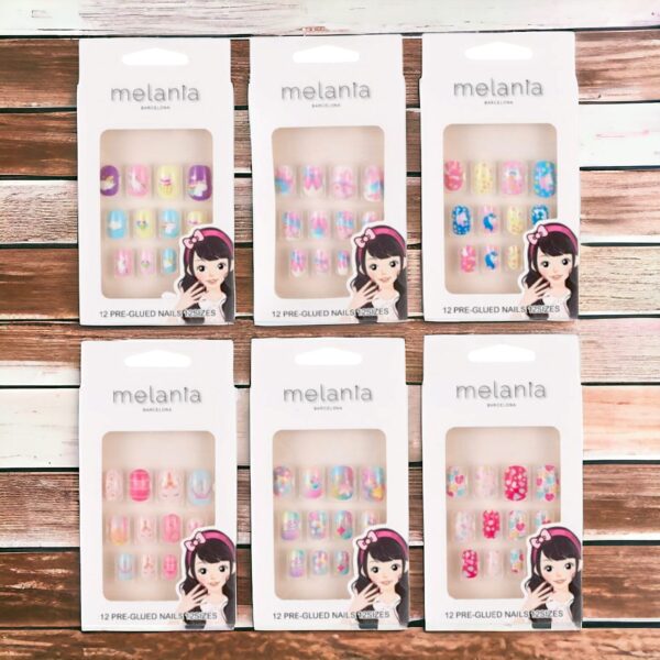 Lot de 12 packs de 10 Faux-Ongles
