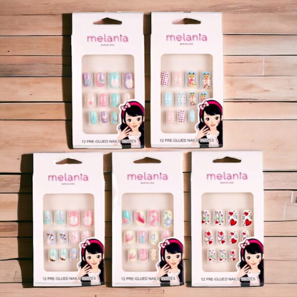 Lot de 12 packs de 10 Faux-Ongles