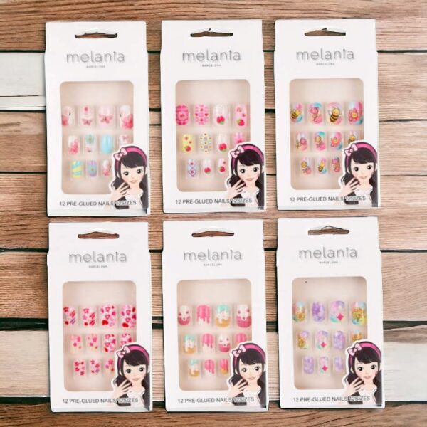 Lot de 12 packs de 10 Faux-Ongles