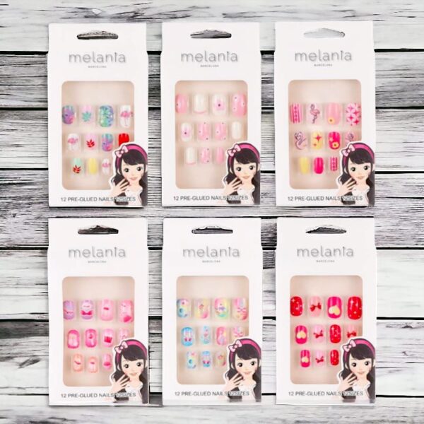 Lot de 12 packs de 10 Faux-Ongles