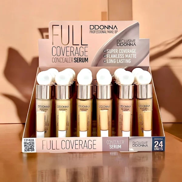 Présentoir de 24 : Serum Correcteur FULL COVERAGE - D'Donna