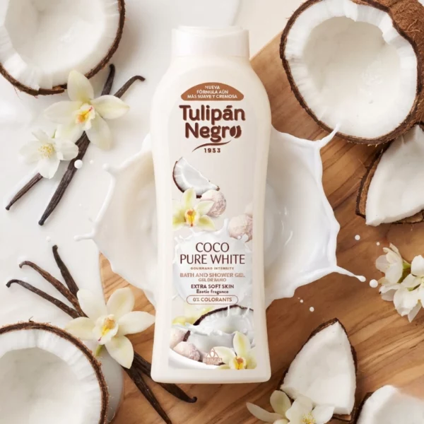 Gel Douche Gourmand & Parfumé Aux Coco – Tulipan Negro