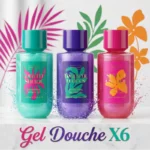 ✨ Lot de 6 Gels Douche Scintillants - Sence Collection