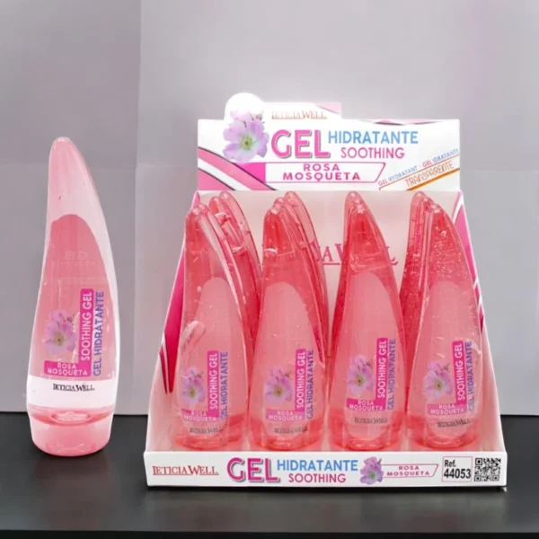 Présentoir de 16 : Gels Hydratants à la Rose Musquée - Leticia Well
