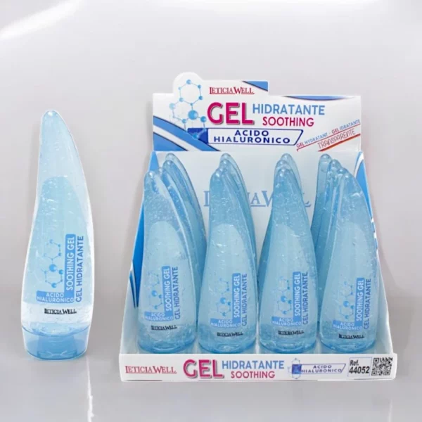 Présentoir de 16 : Gels Hydratants à l'Acide Hyaluronique - Leticia Well