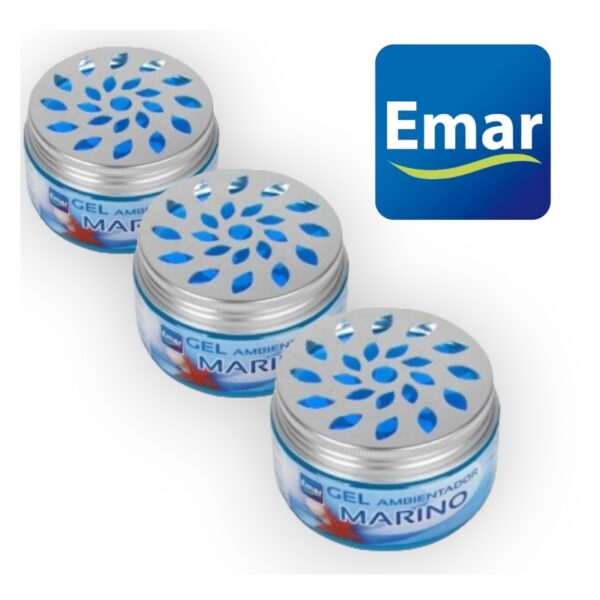 Lot de 3 Parfums en gel - Brise marine