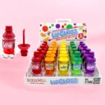 Présentoir de 25 : Brillants à Lèvres Parfum de Soda - Leticia Well