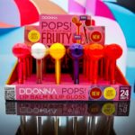 Présentoir de 24 Baumes et Gloss à lèvres - Pops Fruity
