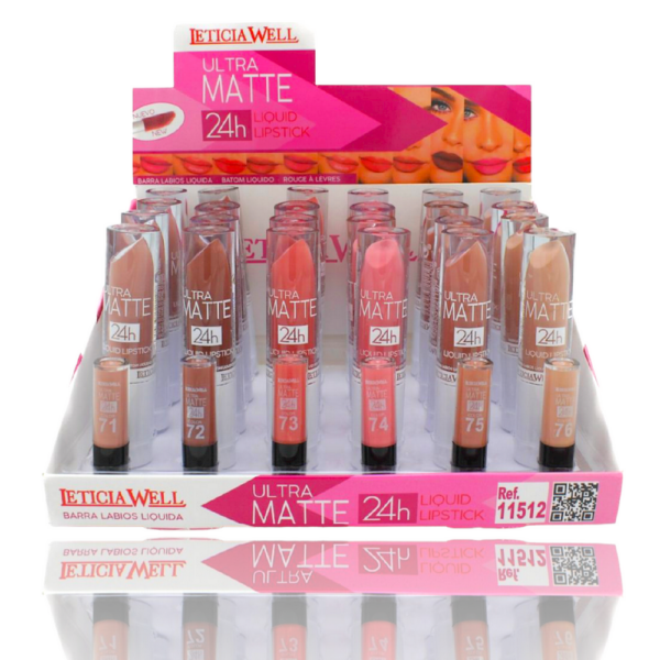Présentoir de 24 : Gloss ULTRA MAT 24h