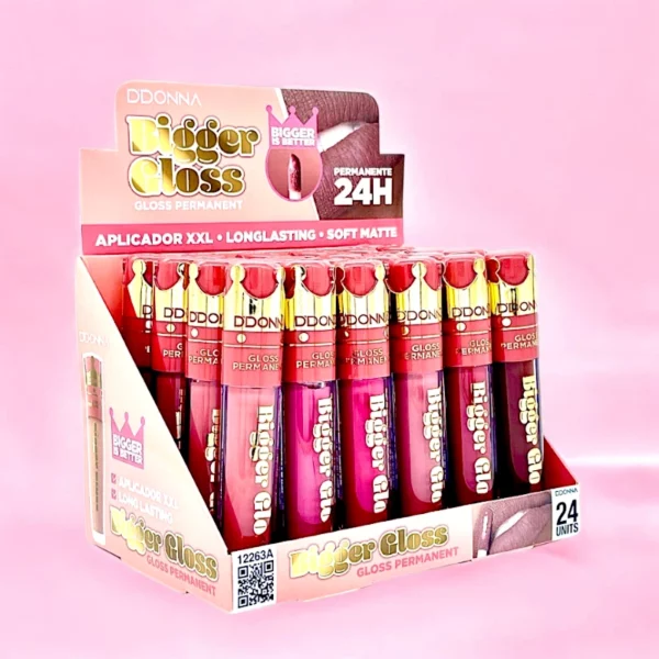 Pack de 24 Gloss à lèvres BIGGER 24H - D'Donna