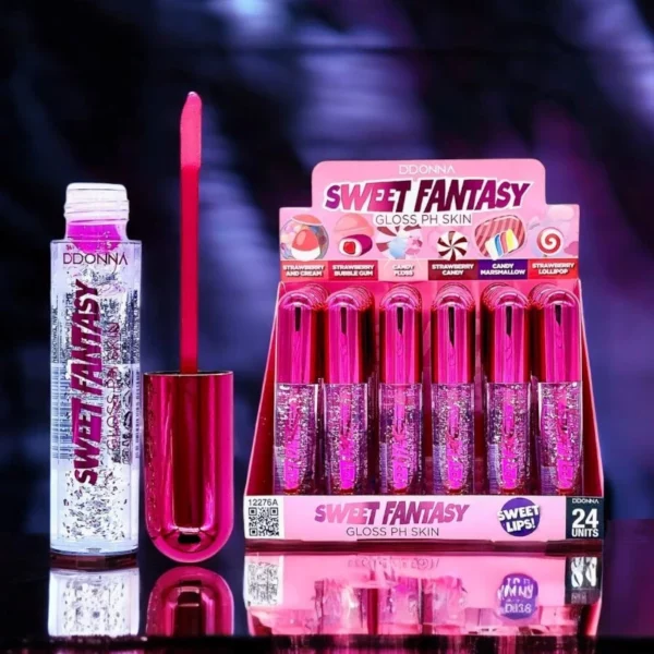 Pack de 24 Sweet Fantasy Gloss PH Skin - D'Donna